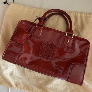Loewe Amazona 28 in Patent Leather